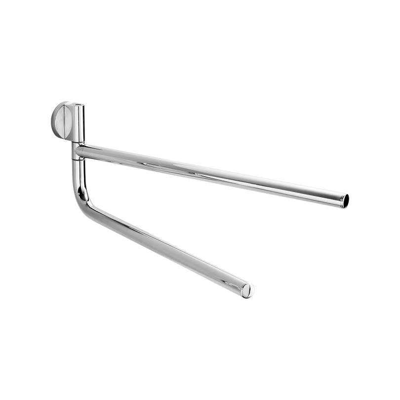 Range of accessories One Two-arm swivel towel holder - facq